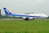 JA8096 @ RJAA - ANA B747-400 - by J.Suzuki
