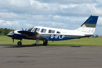 G-IFLP @ EGPT - Piper PA-34-200T at Perth Airport in Scotland