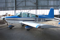 G-BFTG @ EGPT - Grumman AA-5B at Perth