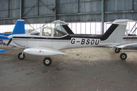 G-BSOU @ EGPT - Piper Tomahawk at Perth Airport in Scotland - by Terry Fletcher
