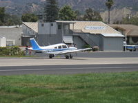 N8074T @ SZP - 1979 Piper PA-28-181 ARCHER II, Lycoming O&VO-360 180 Hp, taxi - by Doug Robertson