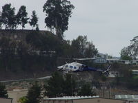 N427MA @ SEE - Landing at Mercy Air Station at Gillespie Field - by Helicopterfriend
