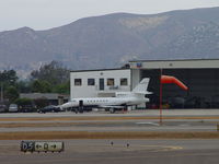 N722FS @ SEE - Parked east of Jet Air - by Helicopterfriend