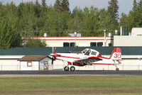 C-GEDR @ CYZH - Slave Lake Fire Base - by William Heather
