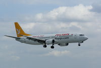 TC-SGE @ EHAM - Just before landing. Schiphol - by jan bekker