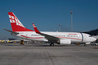 4L-TGM @ VIE - Air Zena Boeing 737-700