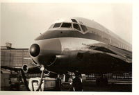 PH-DCD @ EHAM - Photographed at Schiphol before I flew as passenger 1965-04-24 - by jan bekker