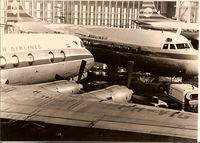 PH-VIG @ EHAM - Photographed in Hangar at Schiphol for maintenance around 1960 - by jan bekker