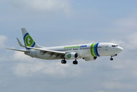 PH-HZN @ EHAM - Just before landing on the Polderbaan at Schiphol - by jan bekker