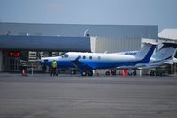 N656AF @ KCLT - PC-12 - by Connor Shepard
