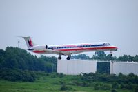 N909AE @ KCLT - EMB-145 - by Connor Shepard