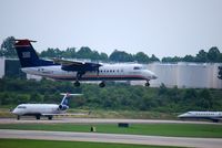 N343EN @ KCLT - Dash 8 - by Connor Shepard