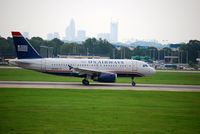 N813AW @ KCLT - A319 - by Connor Shepard