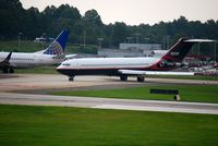 N727NK @ KCLT - 727 - by Connor Shepard