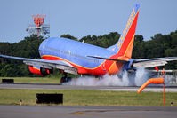 N442WN @ ORF - Southwest Airlines N442WN (FLT SWA104) from Baltimore/Washington Int'l (KBWI) landing on RWY 5.