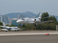N721T @ KSMO - N721T arriving on RWY 21 - by Torsten Hoff