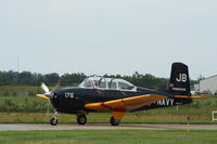 N816JB @ KOWB - Beech T-34B - by Mark Pasqualino
