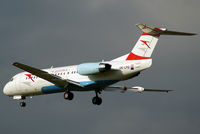 OE-LFG @ VIE - Austrian arrows Fokker F-70 - by Joker767