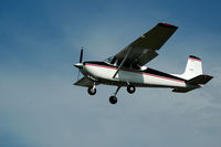 N5418B @ S50 - in flight, on final