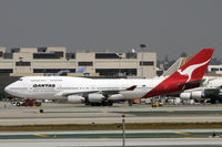 VH-OJB @ KLAX - Taxi to gate - by Todd Royer