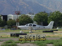 N777NL @ POC - Landing on 26L - by Helicopterfriend