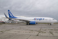 C-FXGG @ CYYC - Canjet Boeing 737-800 - by Yakfreak - VAP