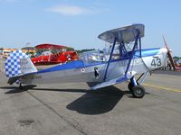 OO-SVB @ EBAW - Stampe-Vertongen SV-4B OO-BPL as Belgian Air Force V-43