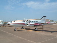 N421PD @ KGLE - At Annual Fly-In of the Antique Airplane Association - by Larry Burgess