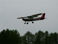 N947SF @ S43 - Short Final at Harvey Field with rental C152 - by Mark Peterson
