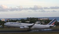 F-GLZJ @ TNCM - Landing 10 - by daniel jef
