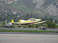 N93812 @ SZP - 1946 ERCO Ercoupe 415-C, Continental A&C75 75 Hp, takeoff climb Rwy 22 - by Doug Robertson