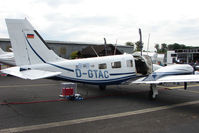 D-GTAC @ EGTB - exhibited at 2009 AeroExpo at Wycombe Air Park - by Terry Fletcher