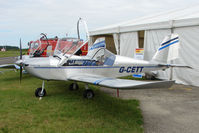 G-CETT @ EGTB - exhibited at 2009 AeroExpo at Wycombe Air Park - by Terry Fletcher