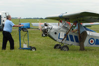 G-BMOO @ EGTB - Unique starting of Fred Series 2 exhibited at 2009 AeroExpo at Wycombe Air Park - by Terry Fletcher