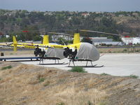 N111UH @ CMA - 2004 Robinson R22 BETA II, Lycoming O-360 derated t0 131 Hp - by Doug Robertson