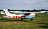 G-BYEM @ EGLD - Cessna R182 at Denham - by moxy