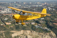 N2788E - Near the cliffs of La Jolla California - by Mark Rohrlick