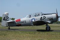 N77TX @ KAXN - 2009 Alexandria Fly-in Breakfast - by Kreg Anderson