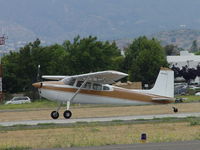 N20252 @ POC - Rolling out headed and for transient parking - by Helicopterfriend