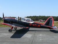G-AOJR @ EBZR - De Havilland Canada DHC-1 Chipmunk G-AOJR - by Alex Smit
