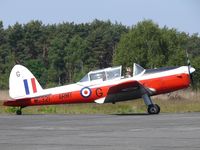 G-DHCC @ EBZR - De Havilland Canada DHC-1 Chipmunk G-DHCC painted as Army WG321/G - by Alex Smit