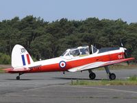 G-BWVZ @ EBZR - De Havilland Canada DHC-1 Chipmunk G-BWVZ painted as Royal Air Force WK590/69 - by Alex Smit