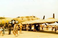 N7227C @ DAY - At the Dayton International Air Show.  Instamatic 110 print. - by Glenn E. Chatfield