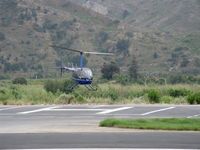 N993AB @ SZP - 2009 Robinson R44 RAVEN II, Lycoming IO-540 derated to 245 Hp for 5 minutes, 205 Hp continuous, hover to landing - by Doug Robertson