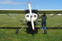 N2568V @ I74 - At the Urbana, Ohio breakfast fly-in - by Bob Simmermon
