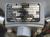 N56245 @ SZP - 1942 Boeing Stearman A75N1 (PT17), Jacobs R755-B2M 275 Hp upgrade from original 220 Hp Continental WR-670, easy-read engine data plate - by Doug Robertson