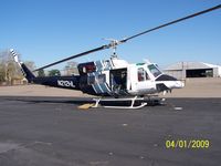 N212HL @ FAT - Sitting at Rodger's Helicopters in Fresno CA - by Jacob Roy