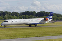 OY-KFA @ ELLX - SAS CRJ-900 taxiing to the holding point RW24 - by FBE