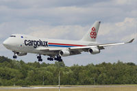 LX-WCV @ ELLX - on final at ELLX - by FBE