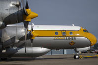 C-GZVM @ CYQF - Air Spray Lockheed Electra
